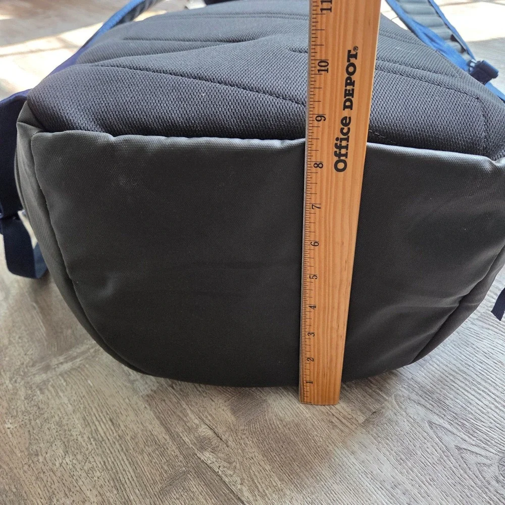 Nike Hoops Elite Pro Backpack Navy Blue Basketball Gym Shoe Compartment Laptop